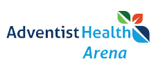 Adventist Health Arena Presale Password Logo