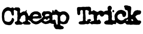 Cheap Trick Presale Code Logo
