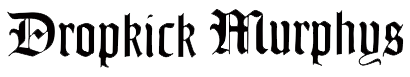 Dropkick Murphys Presale Password Logo 2