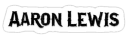 Arron Lewis Presale Code Logo